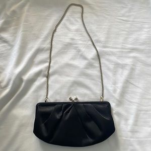 Aldo black clutch